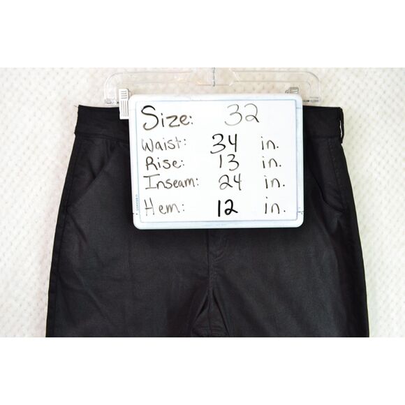 Dear John Women's 32 Audrey Super High Rise Cropped Wide Leg Pants - Picture 7 of 15